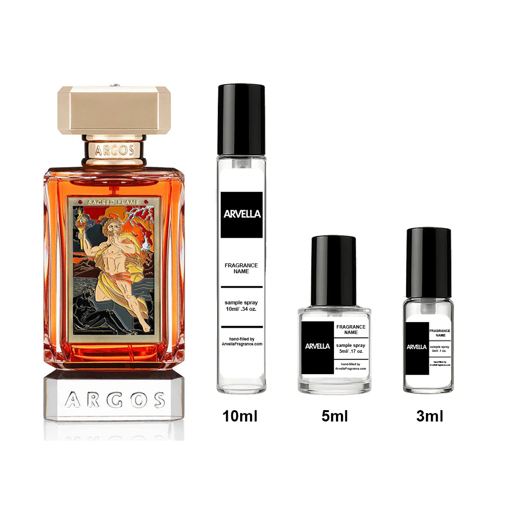 Argos Sacred Flame Sample 10ml Spray - Arvella Fragrance